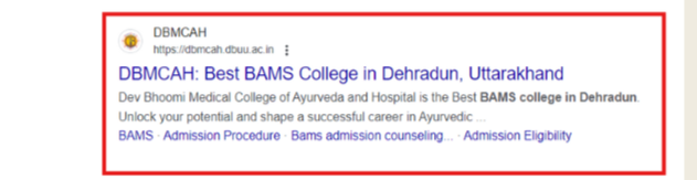 BAMS College in Dehradun